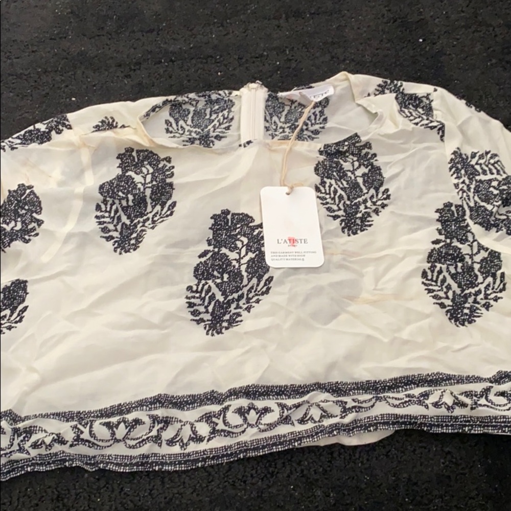 L’atiste patterned blouse